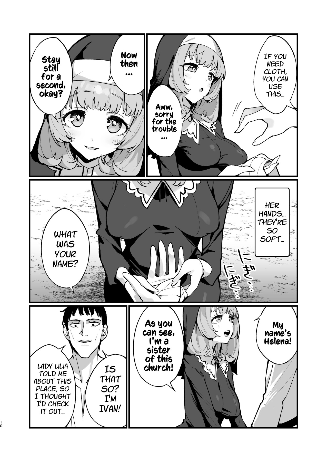 Hentai Manga Comic-A Sister's Absolute Defeat: Until an Innocent Nun Enters Heat and Indulges in Passionate Mating Sex-Read-9